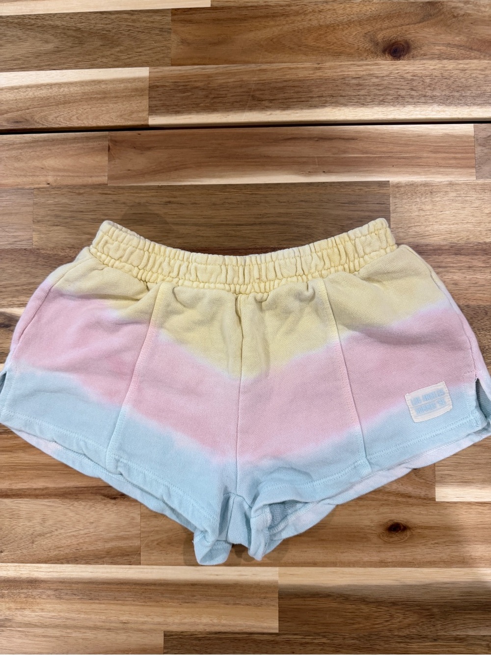Zara Pastel Tie-Dye Shorts size 10